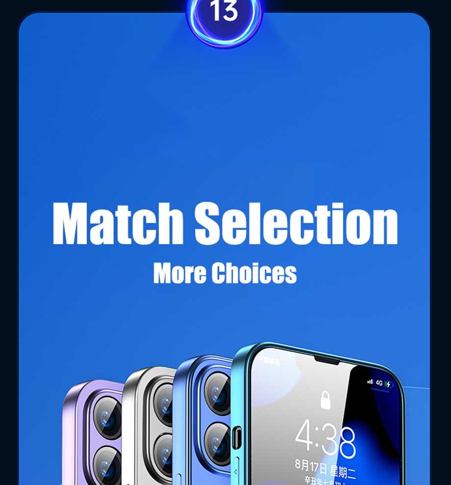 4PCS Tempered Glass For iPhone 11 12 13 14 Pro MAX XR X XS Max Screen Protector on For iPhone 12 11 13 14 Mini 7 8 6 Plus Glass Edge- Bubble Free- Scratch Resistant Protective Film For iPhone