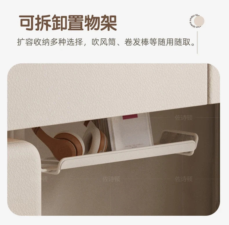 Makeup Dressing Vanity Table Accessories Storage Modern Vanity Table Bedroom Table De Maquillage Avec Miroir Bedroom Furniture