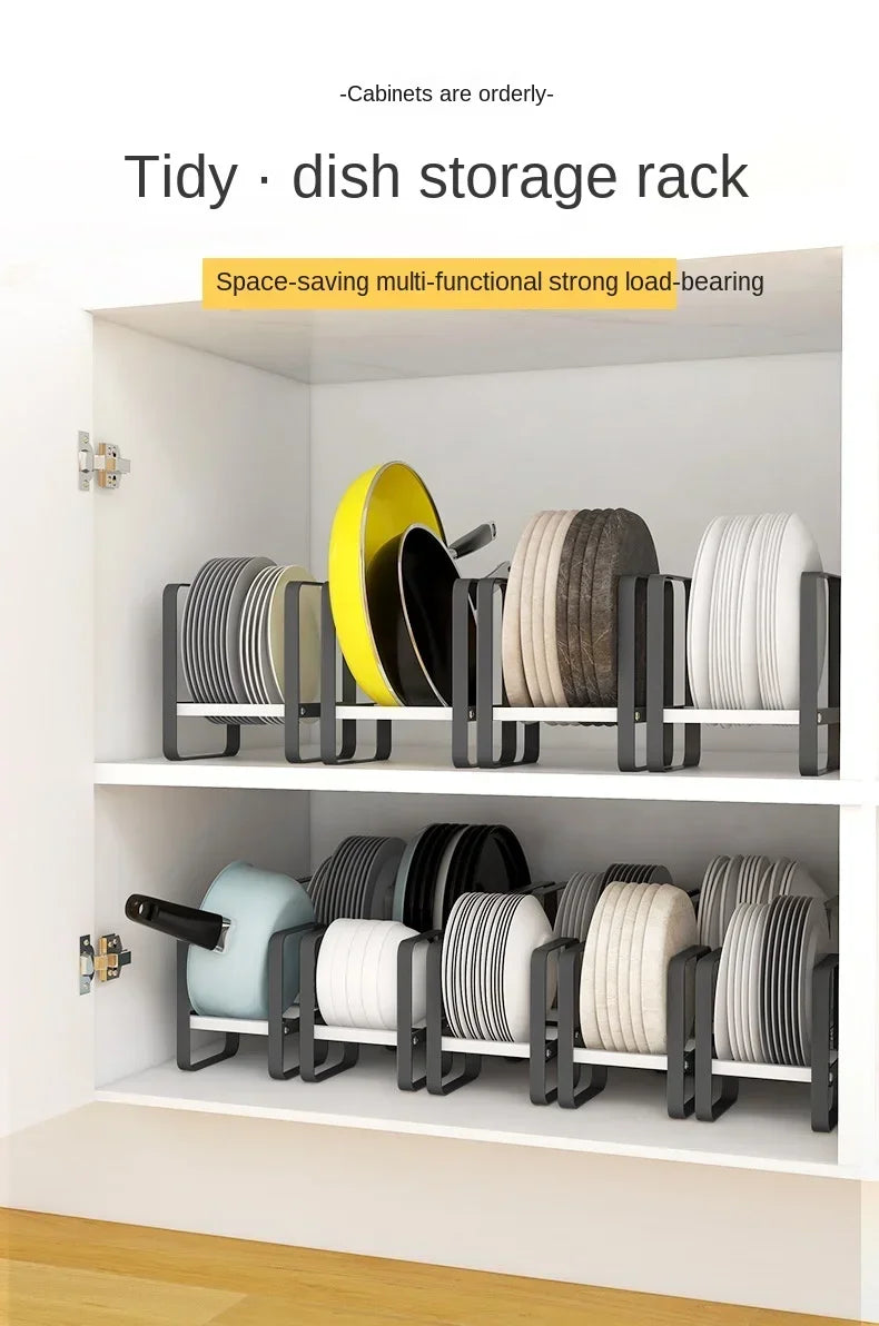 Kitchen Organizer Cabinet Plates Dishes Drying Rack Holder Drainer Goods for The Kitechen Storage Accessories