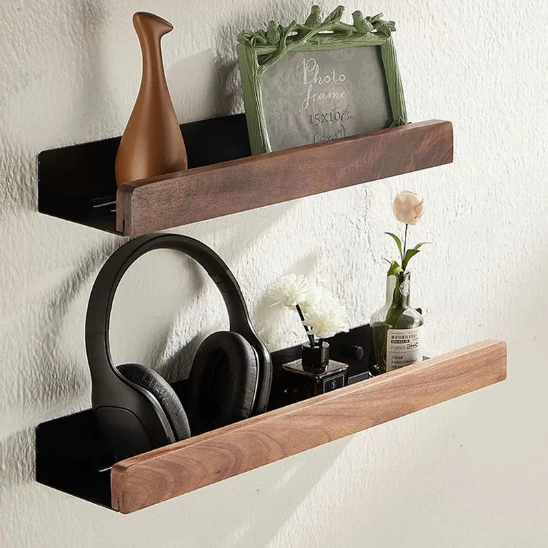 Kitchen Novel Kitchen Accessories Spice Rack Kitchen Organizer Shelves Bathroom Shampoo Holder Storage Shelf Metal Wall Panels
