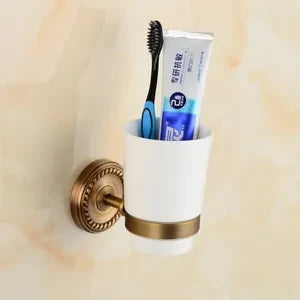 . Solid Brass Bathroom Accessories Set,Robe hook,Paper Holder,Towel Bar,Soap Basket,Bathroom Fitting Sets