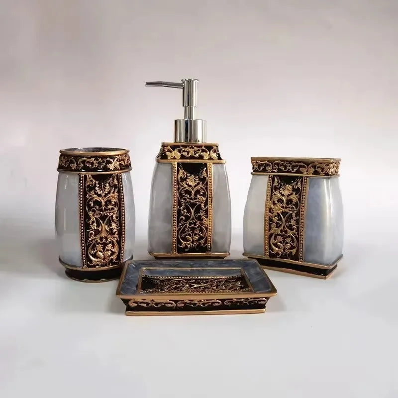 Bathroom Decoration  Accessories for Bathroom  Toothbrush Case  Bathroom Accessories Resin Shower Toilet Accessories