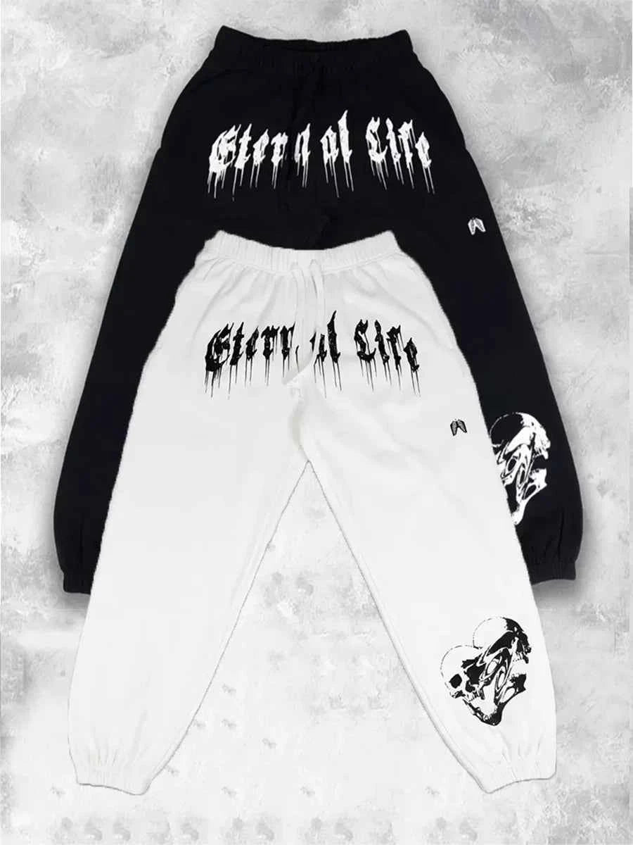 2024 European and American Men's New Year Wear Sports Pants Casual Sports Training Pants Men's Gym Pants