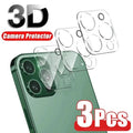3D HD Back Camera Glass Protectors for iPhone 13 11 12 Pro Max 13Mini Lens Protective Glass Film on IPhone 14 13 PRO MAX XS XR Tempered Glass Lens Protector Anti-Bubble Anti-Scratch Camera Lens Protector