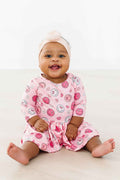 SALE You Make Me Happy 3/4 Sleeve Twirl Bodysuit