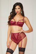 Ultimate Romance Bra and High Waisted Panty Set