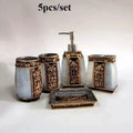 Bathroom Decoration  Accessories for Bathroom  Toothbrush Case  Bathroom Accessories Resin Shower Toilet Accessories
