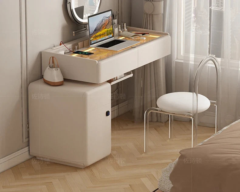 Makeup Dressing Vanity Table Accessories Storage Modern Vanity Table Bedroom Table De Maquillage Avec Miroir Bedroom Furniture