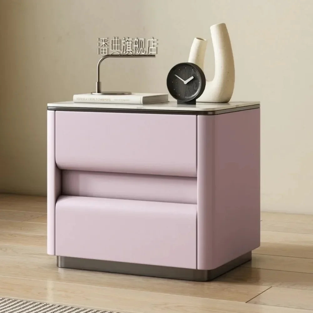 Bedroom White Nightstands Drawers Organizers Storage Box Simple Design Nightstands Aesthetic Men Szafka Nocna Home Decoration