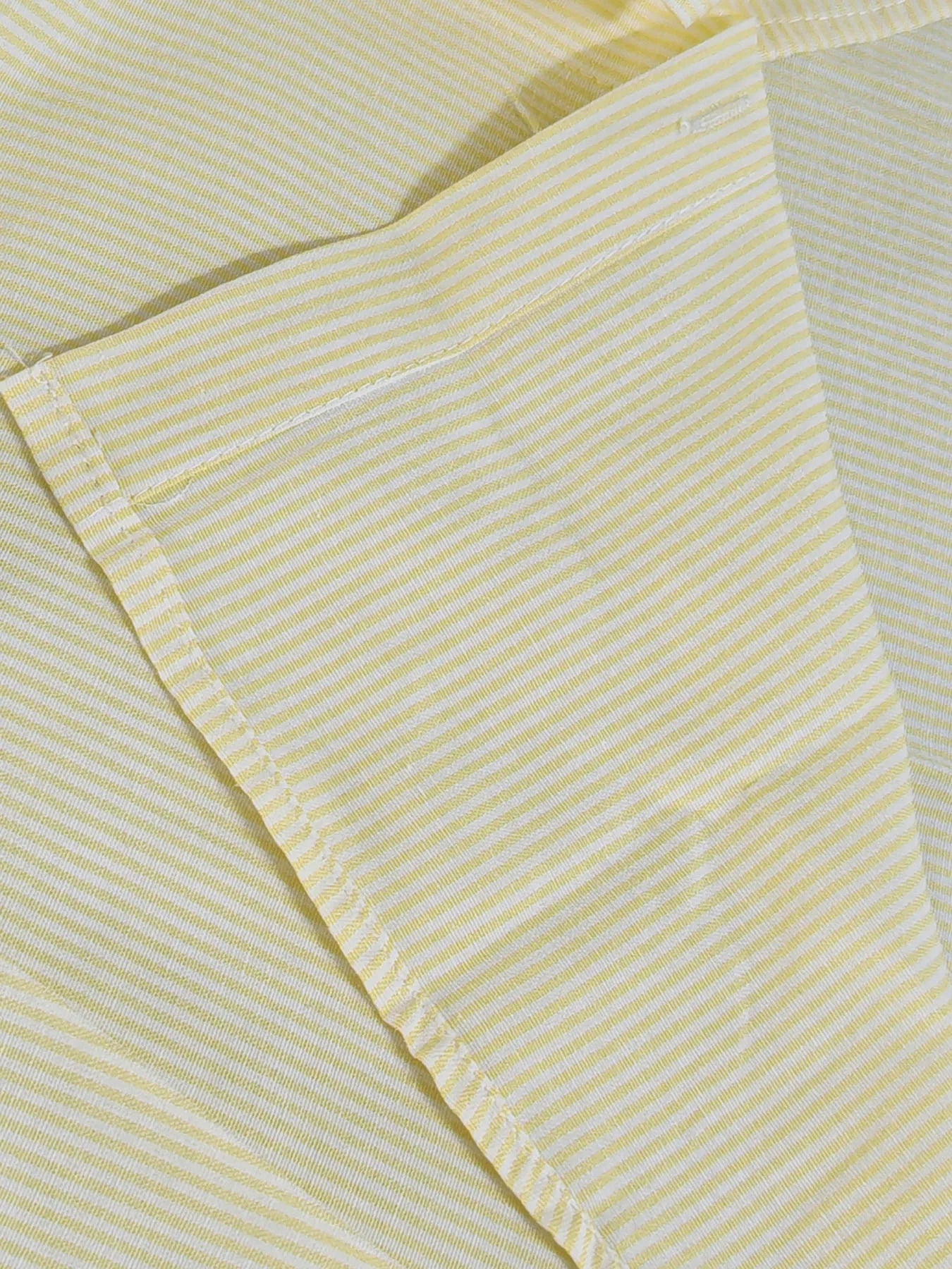 Short-sleeved shirt men's simple pinstripe high-end top summer loose and versatile new high-end men's shirt