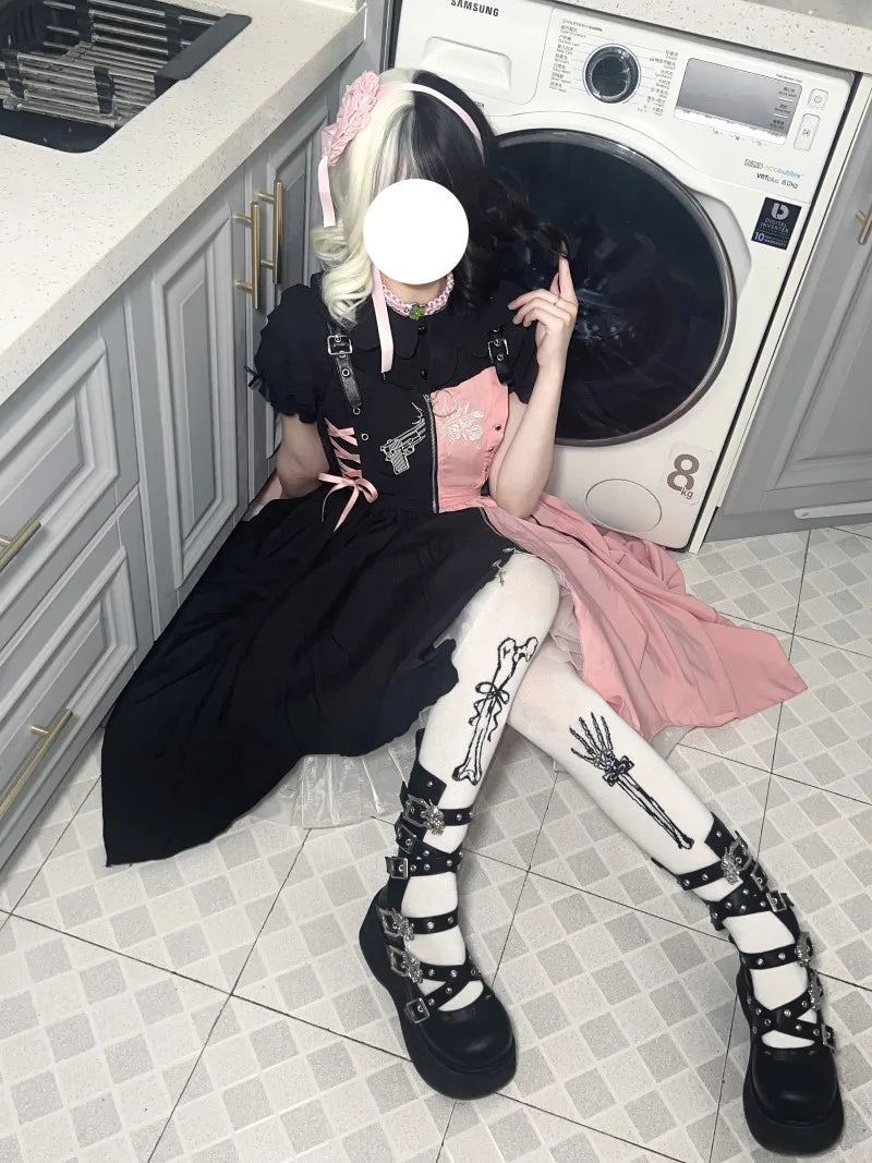 Design sense Gothic dark dress