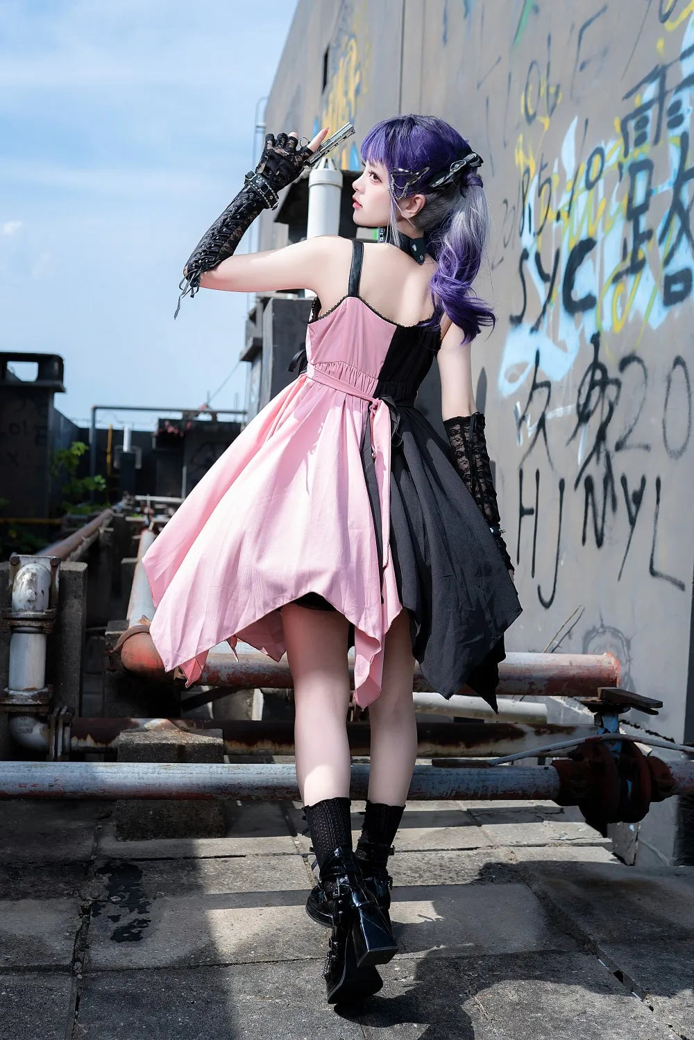Design sense Gothic dark dress