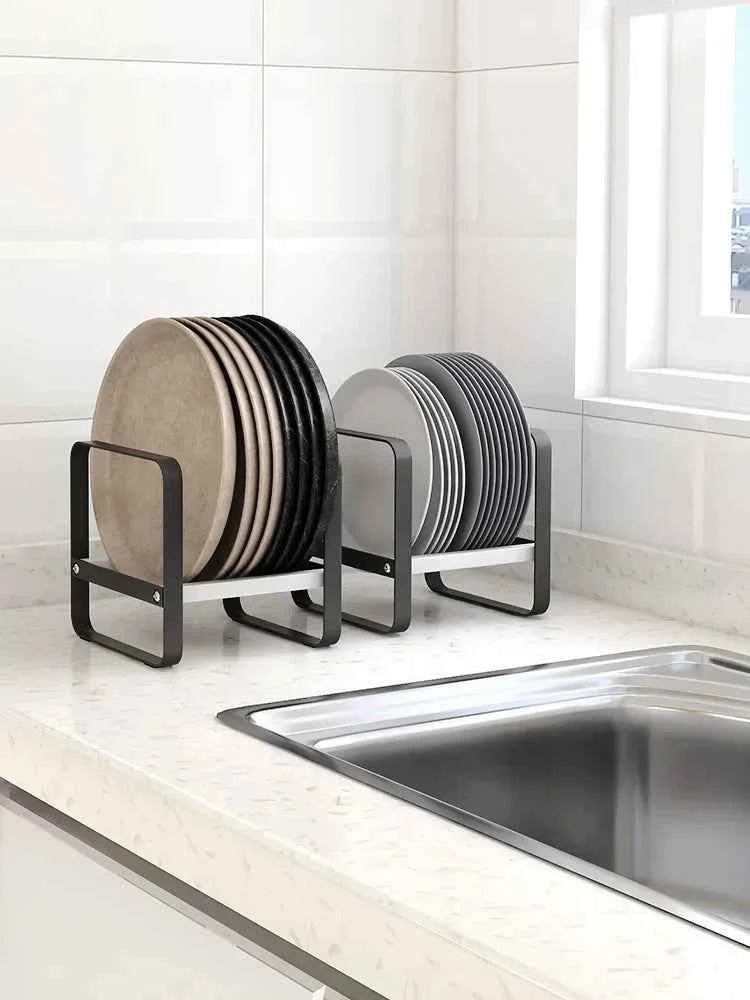Kitchen Organizer Cabinet Plates Dishes Drying Rack Holder Drainer Goods for The Kitechen Storage Accessories