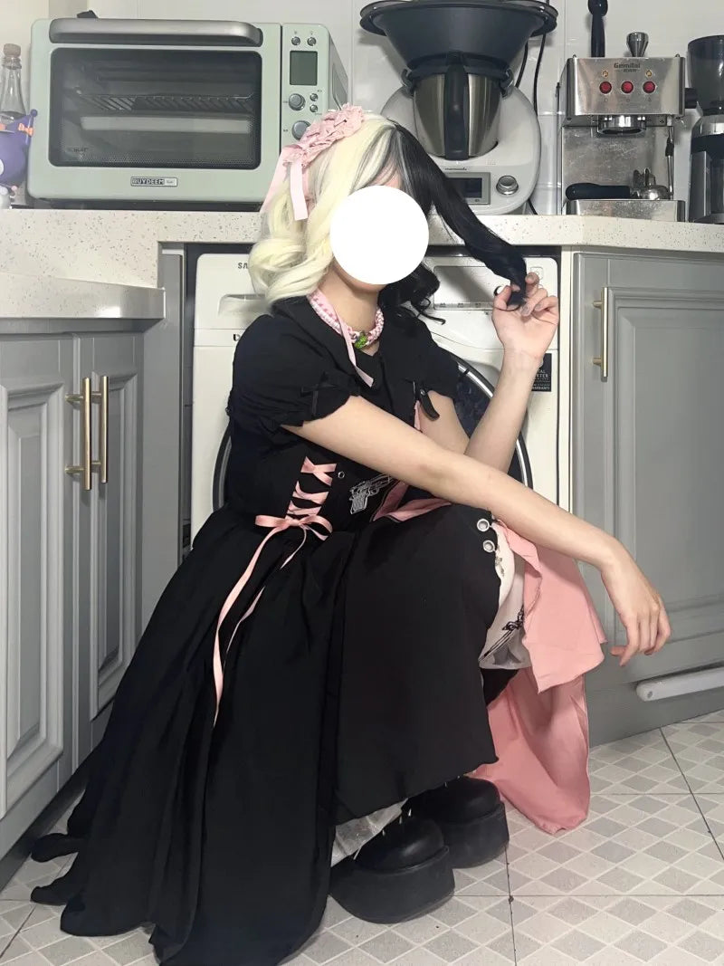 Design sense Gothic dark dress