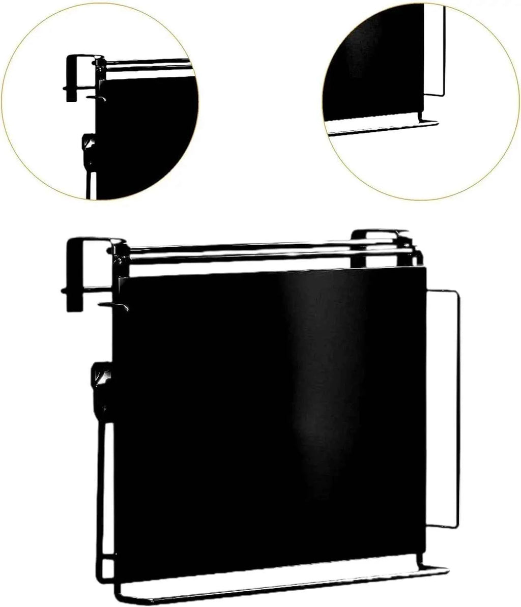 Kitchen Cabinet Door Hook Organizer Adjustable Portable Accessories Space Saving Countertop Organizer Shelf Rack for Balcony