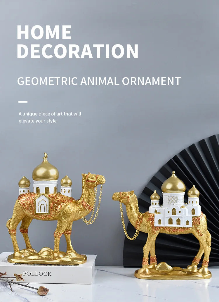 Camel Ornaments, Office Furniture, Living Room, Wine Cabinet, TV Cabinet Decorations  Room Decoration Accessories  Home Decor