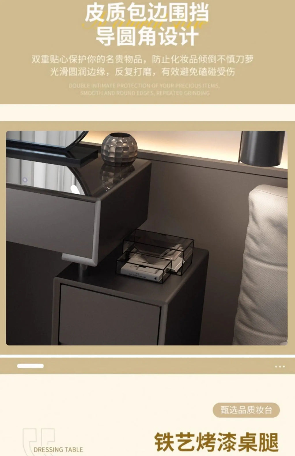 Drawer Vanity Table Accessories Drawer Storage Vanity Table Makeup Bedroom Coiffeuse Avec Miroir Et Tabouret Bedroom Furniture