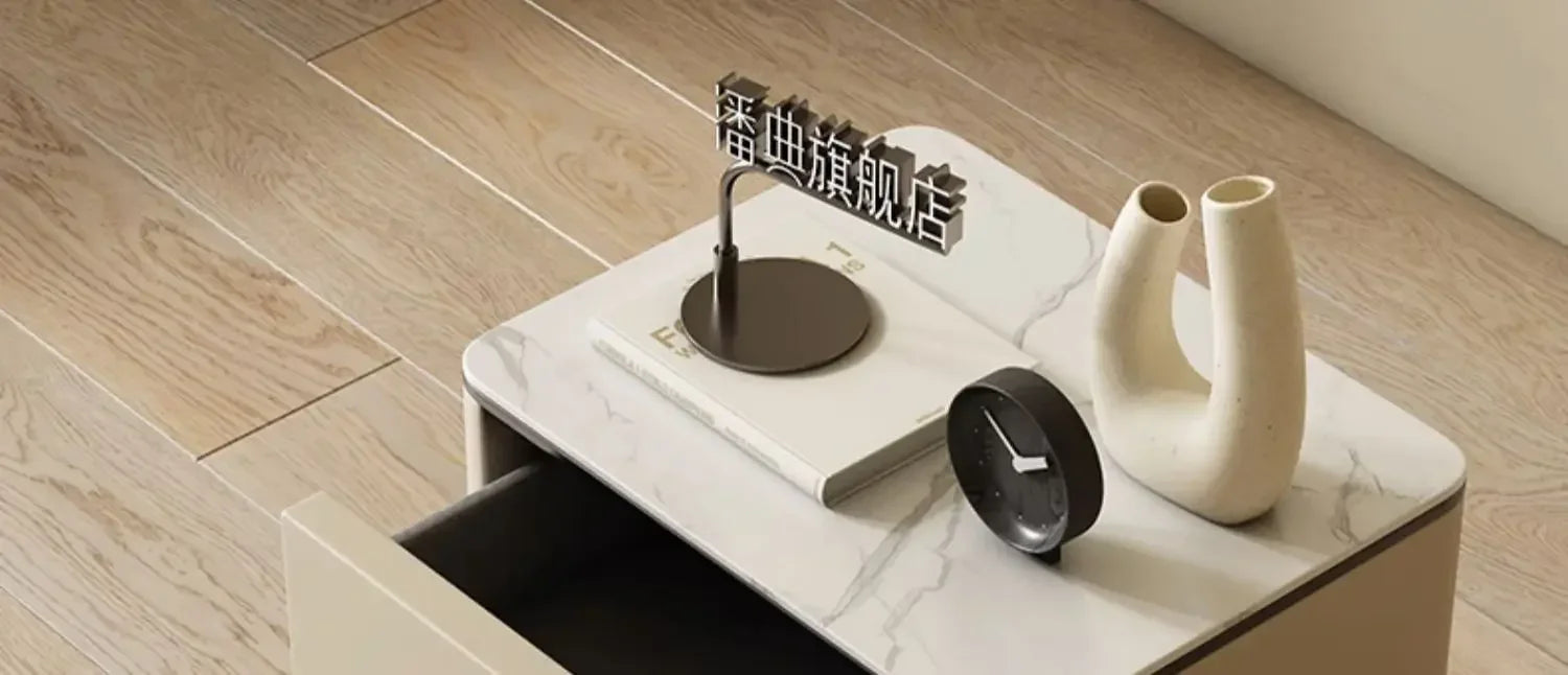 Bedroom White Nightstands Drawers Organizers Storage Box Simple Design Nightstands Aesthetic Men Szafka Nocna Home Decoration