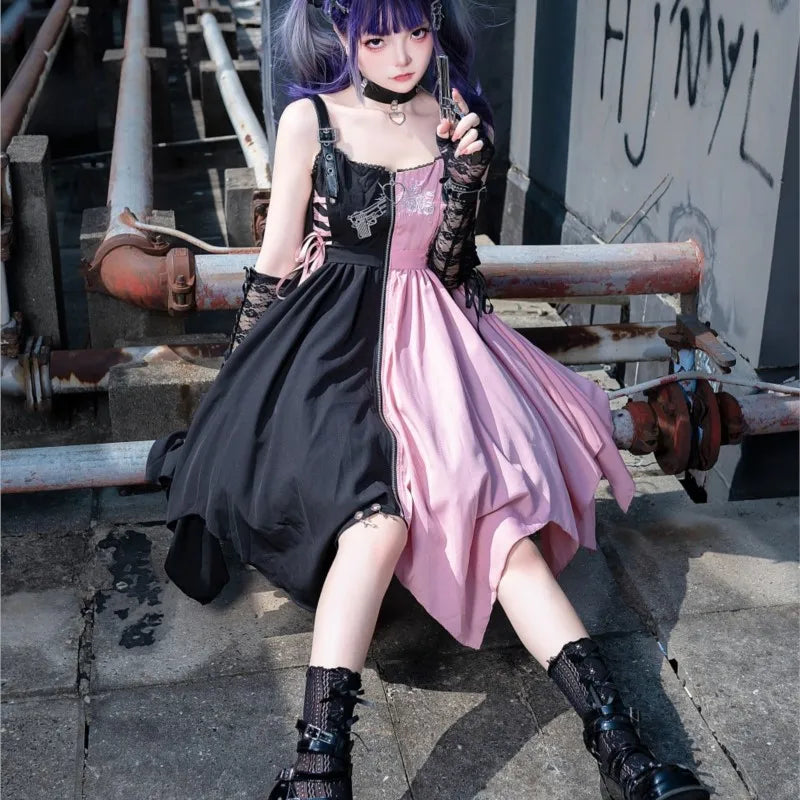 Design sense Gothic dark dress