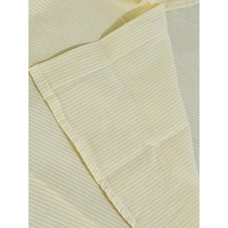 Short-sleeved shirt men's simple pinstripe high-end top summer loose and versatile new high-end men's shirt