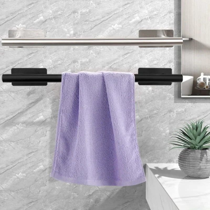 5-Piece Bathroom Hardware Set – Wall-Mounted Accessories Including Towel Bar, Hooks, and Toilet Paper Holder