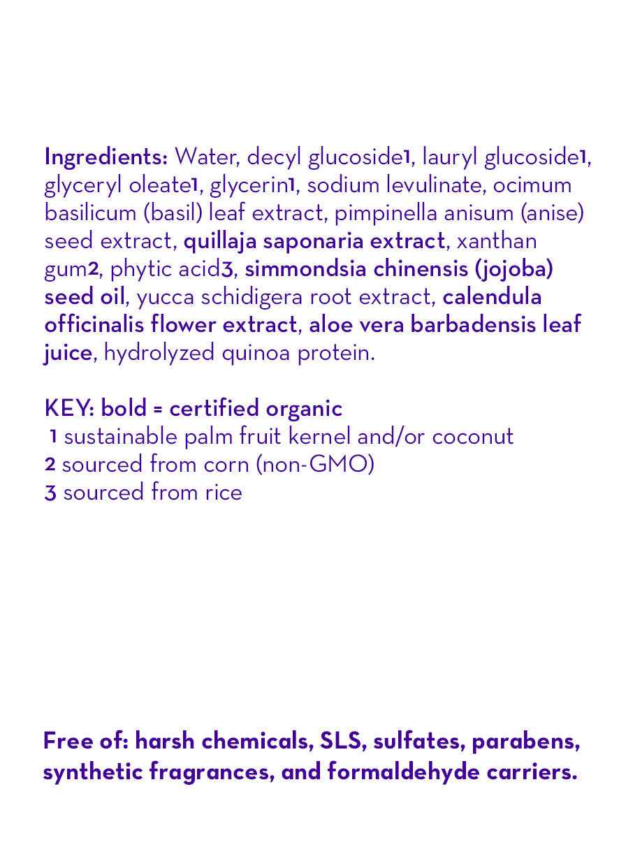 (No Fragrance) Super Sensitive™ Shampoo & Bodywash