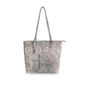 Floral Tote W/Crossbody