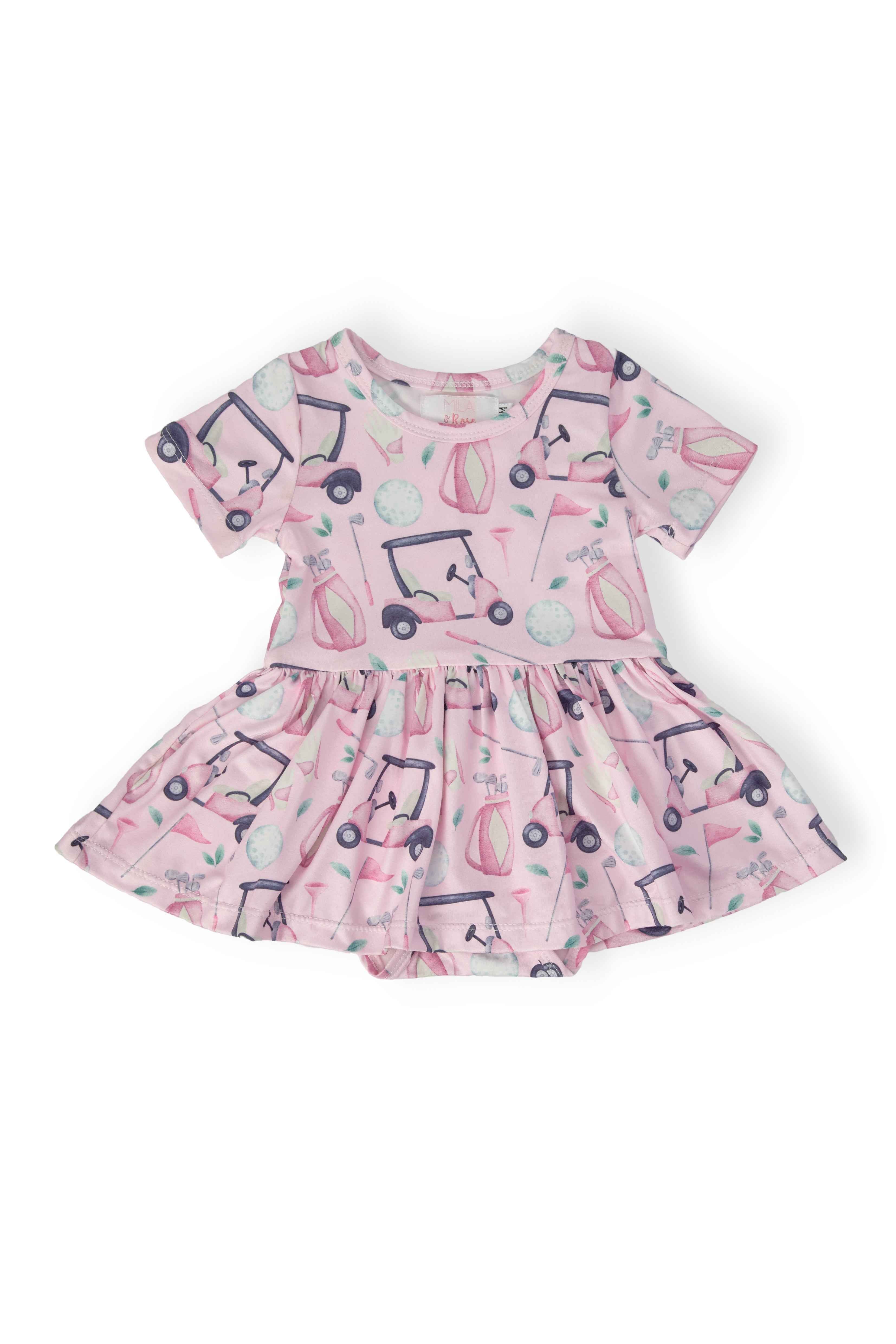 Tee Time S/S Twirl Bodysuit
