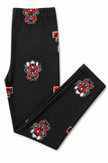 Texas Tech Black Raider Red Leggings