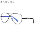 BARCUR Polarized Pilot Sunglasses for Men – Stylish Anti Blue Light UV400 Protection Gradient Mirror Lens Stainless Steel Trendy Frame – Fashion Aviator Sun Glasses for Men Ideal for Driving Travel Summer & Outdoor Activities
