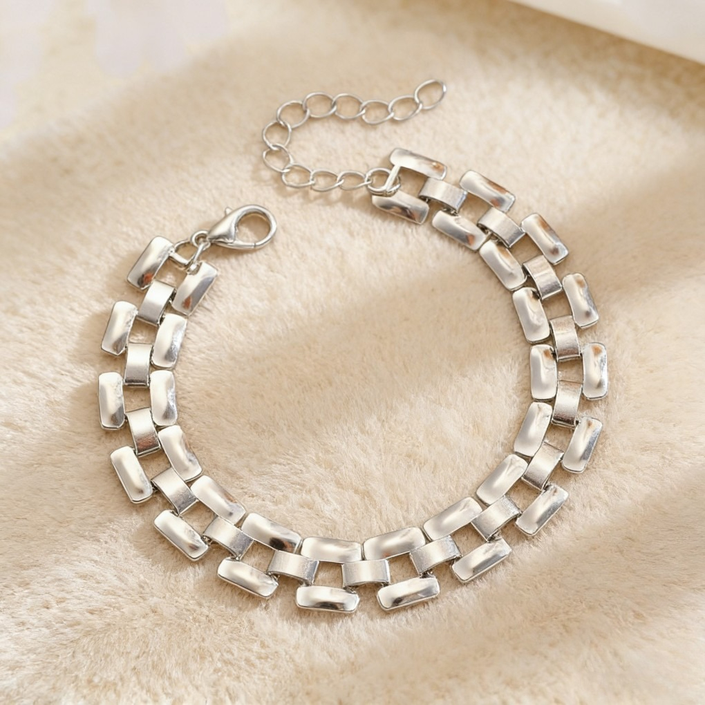 Y-Shaped Layered Necklace & Bracelet Set