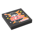 B3 Customs® Block Snakes Minifig Fireworks (2x2 Tile), 4th of July