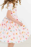 Butterfly Kisses S/S Pocket Twirl Dress