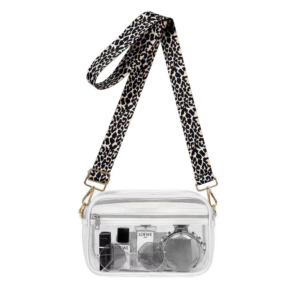 Kendall Leopard Stadium Camera Crossbody - EveryNest