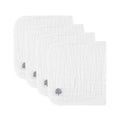 White Set - Muslin Burp Cloths (4 Pack)