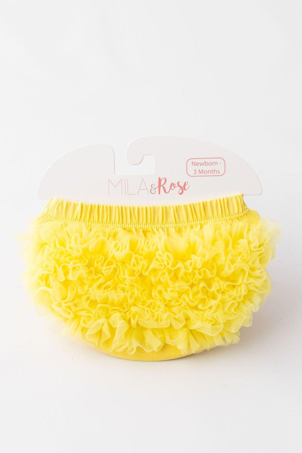Yellow Ruffle Bum Bloomer