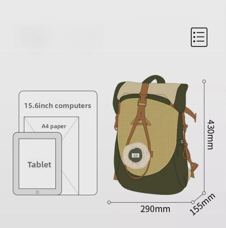 Women's Hiking Backpack – Lightweight Waterproof Large-Capacity Camping Pack, Unisex Outdoor Travel Bag