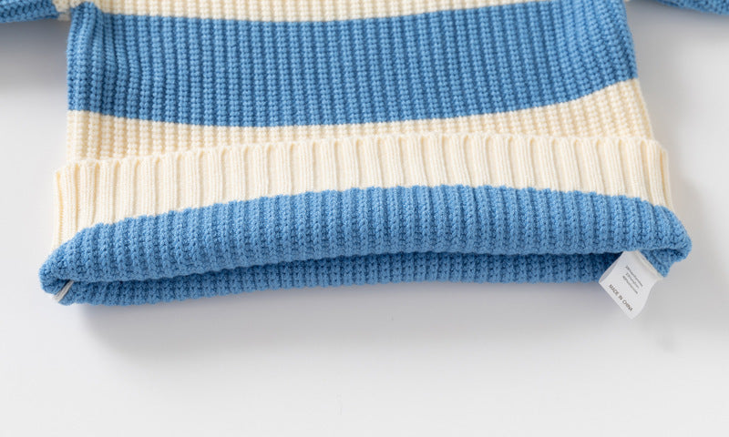 Children Toddler Thick Needle Warm Bottoming Sweater