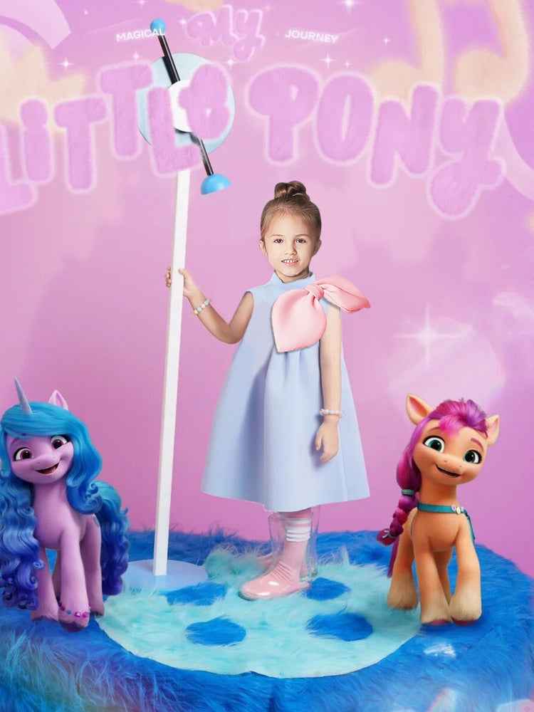 Girls' Tank Top Dress Fashion Light Luxury Bow