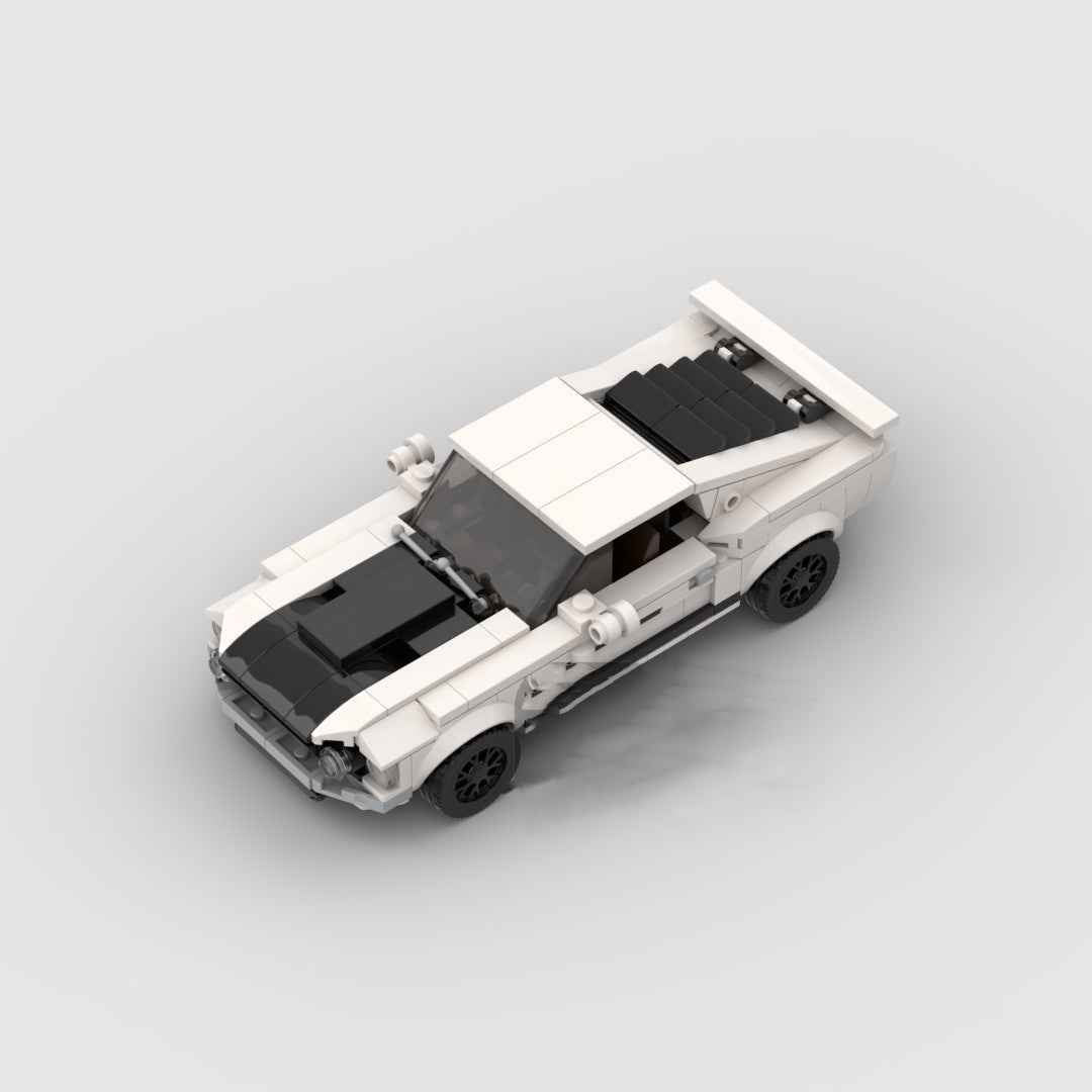 Vintage Ford Mustang Building Block Toys