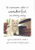 To Someone Who Is Wonderful In Every Way - Greeting Card