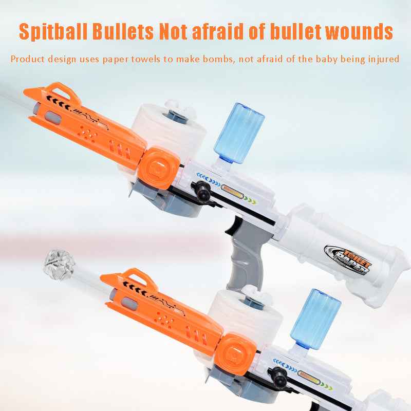 Children's Toilet Paper Launcher Plastic Toy