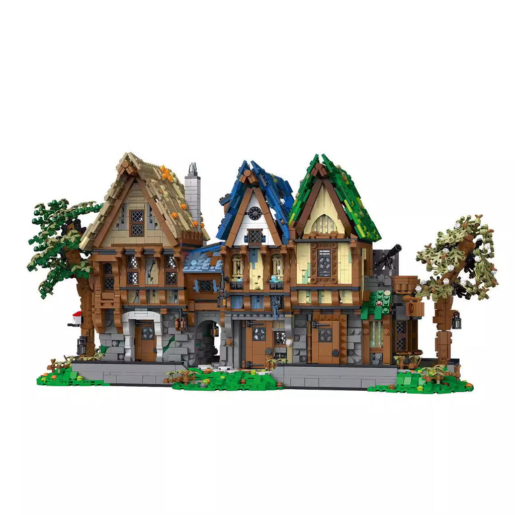 Creative Assembled Building Blocks With Lights