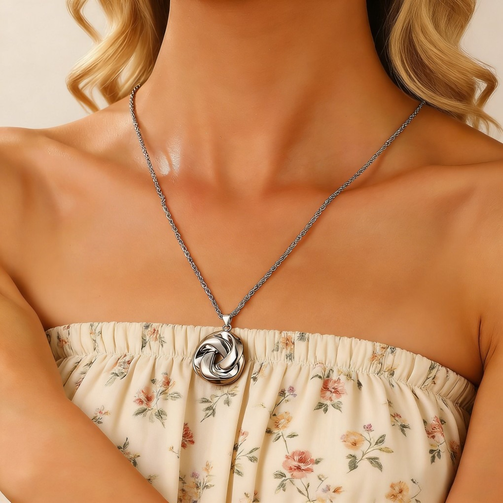 Twist Necklace, Earrings & Ring Set