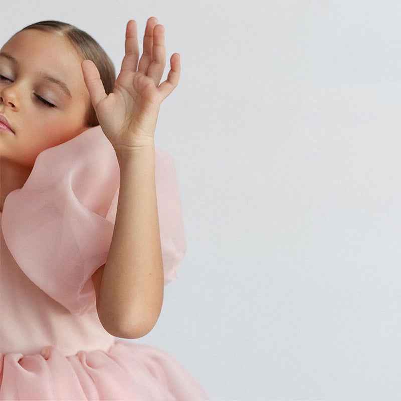 Children's Model Catwalk Birthday Host Piano Dress