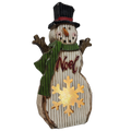 Lightup Snowman Figurine -