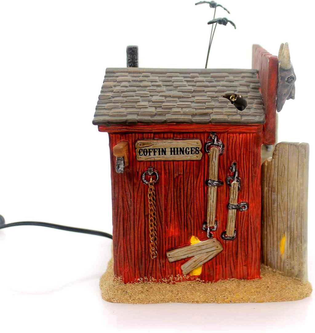 Halloween Village Hackmann' Blacksmith Shop