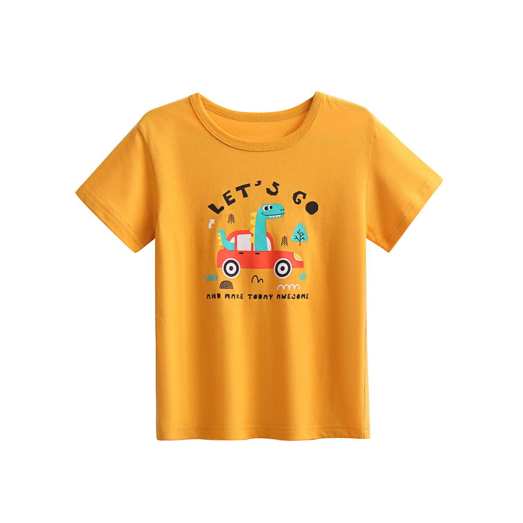Pure Cotton Half Sleeve Baby Western Style Top