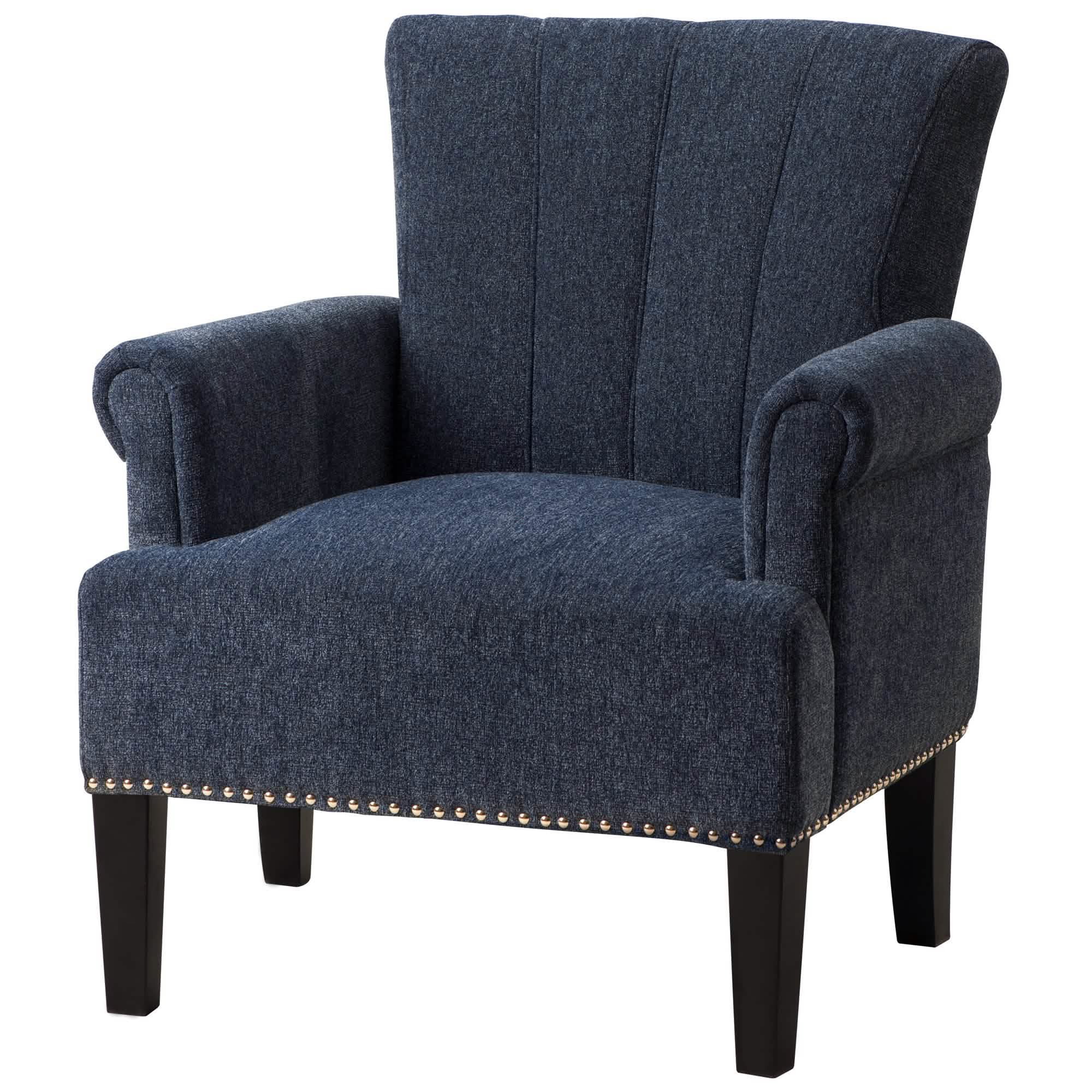 Accent Rivet Tufted Polyester Armchair