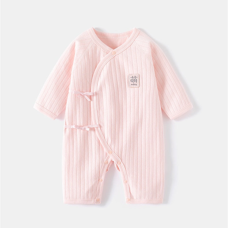Newborn Baby Bodysuit Boneless Onesie Long Sleeves